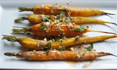 JTA Recipe Sharon Sarna Tahini Carrots